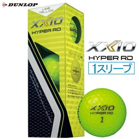 ダンロップ スリクソン｜DUNLOP SRIXON ゴルフボール XXIO HYPER RD ゼクシオ ハイパー アールディー ライムイエロー [3球（1スリーブ）]