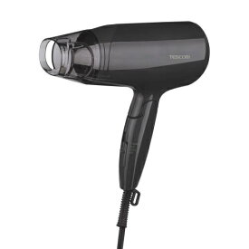 TESCOM｜テスコム ドライヤー 大風量 速乾 マイナスイオン 軽量 折りたたみ式 ヘアドライヤー ダークグレー TD260B-H