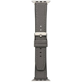 OWLTECH｜オウルテック VORGAL シュリンクレザーバンド for Apple Watch(44/45/46/49mm) チャコールグレー OWL-AWBLVRG03-GY