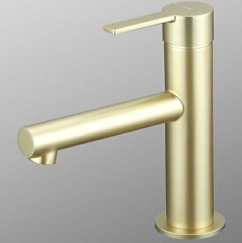 KVK｜ケーブイケー シングル混合栓 サテンゴールド サテンゴールド MSL190DESG [ワンホール]