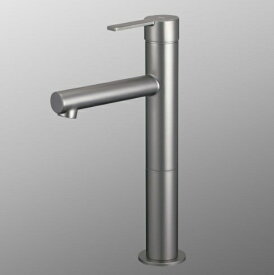 KVK｜ケーブイケー シングル混合栓 ロングボディ　アイアングレー アイアングレー MSL190DLERG [ワンホール]