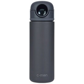 ハスラック｜haslux シーモン（c-mon）指紋センサー付き真空断熱ボトル シアーブラック CM01-500SBK