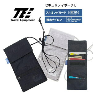 TTC コンサイス TEセキュリティポーチL Travel Equipment LGY TSC014