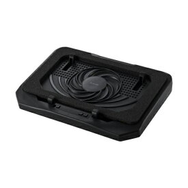 ELECOM｜エレコム ノートパソコンクーラースタンド [12〜18インチ /USB-C接続] 密閉タイプ ブラック SX-CL24BK