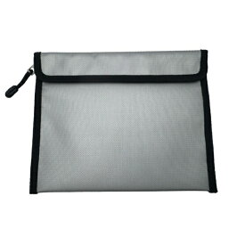 オズマ｜OSMA 耐火ガジェットポーチ Lサイズ（A5サイズ） シルバー PH-FP01LSV
