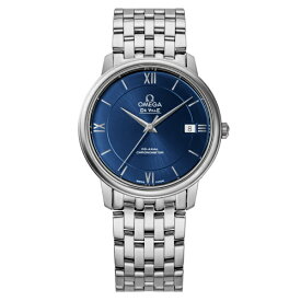 OMEGA｜オメガ デヴィルプレステージ [De Ville Prestige] 5年保証 ブルー 424.10.37.20.03.001 [並行輸入品] 【代金引換配送不可】
