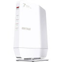 【エントリーで最大全額ポイント還元｜6/11まで】 BUFFALO｜バッファロー Wi-Fiルーター 5764+688Mbps AirStation(ネット脅威ブロッカー2対応・プレミアムモデル) ホワイト WSR6500BE6P/CWH [Wi-Fi 7(be) /IPv6対応]