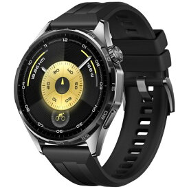 【エントリーで最大2万ポイント当たる｜1/20まで】 HUAWEI｜ファーウェイ スマートウォッチ HUAWEI WATCH GT6 46mm Black ATMB19BK