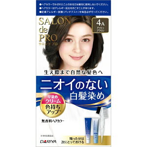 �_�����bDARIYA SALON de PRO�i�T�����h�v���j�������w�A�J���[ �����߃N���[���i�����p�j 4A �A�b�V���u���E�� 1��40g+2��40g 4A �A�b�V���u���E���yrb_pcp�z