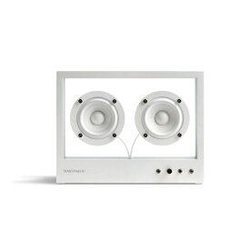 TRANSPARENT SPEAKER｜トランスペアレント スピーカー Wi-Fiスピーカー ホワイト TPS-02-Wifi [ハイレゾ対応 /Bluetooth対応 /Wi-Fi対応]