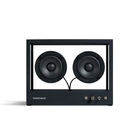 TRANSPARENT SPEAKER｜トランスペアレント スピーカー Wi-Fiスピーカー ブラック TPS-04-Wifi [ハイレゾ対応 /Bluetooth対応 /Wi-Fi対応]