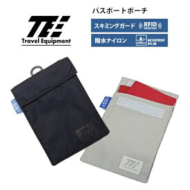 TTC コンサイス　TEパスポートポーチ Travel Equipment BK TSC011