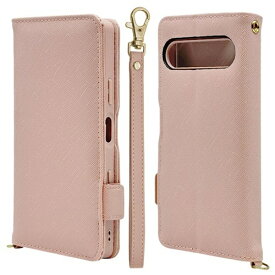 ラスタバナナ｜RastaBanana Xperia 10VII ハンドストラップ付き手帳型ケース ライトピンク 9232XP107BHSLPK