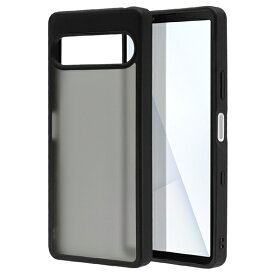 ラスタバナナ｜RastaBanana Xperia 10VII ハイブリッドケース TPU×PC ブラック×フロストブラック 9235XP107HPFBK