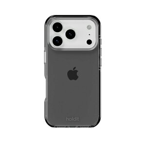 HOLDIT�b�z�[���f�B�b�g iPhone 17 Pro Max �ϏՌ��N���A�P�[�X Seethru �u���b�N