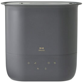 BRUNO｜ブルーノ 4.7Lハイブリッド加湿器 COMFORT MIST チャコールグレー BOE153-CGY [ハイブリッド（加熱＋超音波）式]