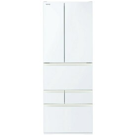 東芝｜TOSHIBA 冷蔵庫 VEGETA（ベジータ）FKシリーズ グランホワイト GR-Y600FK-EW [幅68.5cm /601L /6ドア /観音開きタイプ /2025年]《基本設置料金セット》【rb_makerA】