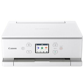 CANON｜キヤノン 5色インクジェット複合機 PIXUS(ピクサス) TS7630 ホワイト PIXUSTS7630WH [カード／名刺〜A4]