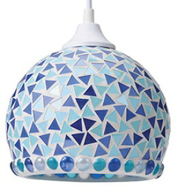 イシグロ｜ISHIGURO モザイクペンダントライト メンシェイ ブルー 21258 [温白色 /E26]