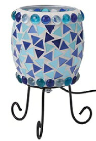 イシグロ｜ISHIGURO ミニモザイクLEDランプ ブルー (AC電源アダプター附属) 21368 [LED /電球色]