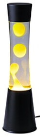 イシグロ｜ISHIGURO ラバーモーションランプ ブラック×イエロー 21401 [電球 /電球色]
