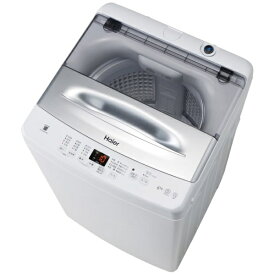 ハイアール｜Haier インバーター全自動洗濯機 ホワイト JW-UD61C(W) [洗濯6.0kg /簡易乾燥(送風機能) /上開き]