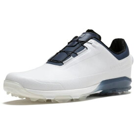 フットジョイ｜FootJoy ゴルフシューズ ドライジョイズ プロボア ホワイト×ネイビー×グレー 53877 W075 [25.5cm /幅:3E]【返品交換不可】