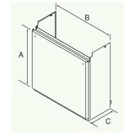 パロマ｜Paloma 配管カバーHCDH-11600L HCDH-11600L