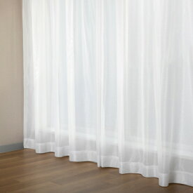 東京シンコール｜TOKYO SINCOL レースカーテン ビッツ (幅150×丈176cm) ホワイト