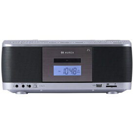 東芝｜TOSHIBA CDラジカセ シルバー AX-KCR70(S) [ワイドFM対応 /Bluetooth対応 /CDラジカセ]