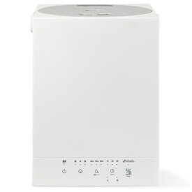 ORIGINAL BASIC｜オリジナルベーシック スチーム式加湿器 速く沸く、潤い広がる ホワイト OB-SH01 [スチーム式]