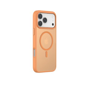 BELEX｜ビーレックス iPhone 17 Proケース Pino Series Magnetic Shockproof Case DEVIA オレンジ BLDVCS04-17PR-OR