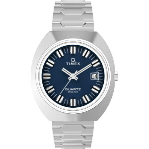 TIMEX�b�^�C���b�N�X Q�^�C���b�N�X �^�C���}�V�[�� ���C�V���[ [Q Timex 1972 Time Machine Reissue] 1�N�ۏ� �V���o�[ TW2Y33100 [���K�i]