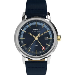 TIMEX�b�^�C���b�N�X �}�[���� �N�H�[�c GMT [Marlin Quartz GMT] 1�N�ۏ� �l�C�r�[ TW2Y47900 [���K�i]