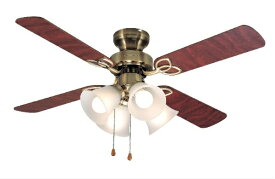 東京メタル｜TOME シーリングファン 4枚羽根 プルスイッチ式(電球別売品) TKM42AB4LKNDZ2