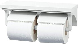 TOTO｜トートー 棚付二連紙巻器 ホワイト YH601FMR