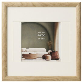 HAKUBA｜ハクバ フォトフレーム Arco (アルコ) 127×127 / 2L ナチュラル ナチュラル FWAR-127NT