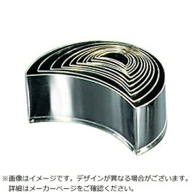 江部松商事｜EBM EBM　18−0ステンレス　パテ抜　三日月　12pcsセット EBM