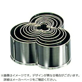 江部松商事｜EBM EBM　18−0ステンレス　パテ抜　三ツ葉　10pcsセット EBM