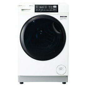 買替えで5000pt進呈(11/30まで) AQUA｜アクア ドラム式洗濯乾燥機 AQUA ホワイト AQW-D8A-L(W) [洗濯8.0kg /乾燥4.0kg /ヒーター乾燥(水冷・除湿タイプ) /左開き]【wash_Re】