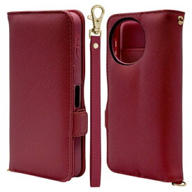 ラスタバナナ｜RastaBanana AQUOS sense10 ハンドストラップ付き手帳型ケース マゼンタ 9247AS10BHSMA