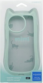 ラスタバナナ｜RastaBanana AQUOS sense10 mimi 猫耳ケース TPU×PC ミント 9293AS10HPMT