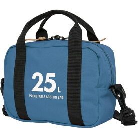 OUTDOOR PRODUCTS｜アウトドアプロダクツ ボストンバッグ 25L 折りたたみ ショルダーバッグ付き トラベル 旅行 キャリーオンベルト付き ブルー OD-13125-BL