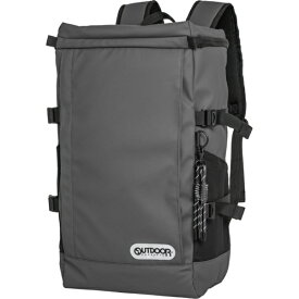OUTDOOR PRODUCTS｜アウトドアプロダクツ ボックスデイパック カジュアルリュック 32L グレー OD-11190-GY