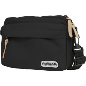OUTDOOR PRODUCTS｜アウトドアプロダクツ ショルダーバッグ 横型 3L ブラック OD-12283-BK