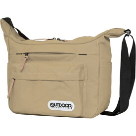 OUTDOOR PRODUCTS｜アウトドアプロダクツ ショルダーバッグ 横型 13L ベージュ OD-12282-BE