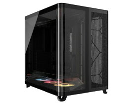 CORSAIR｜コルセア PCケース [ATX /Micro ATX /Extended ATX /Mini-ITX] AIR 5400 RS-R ARGB Tempered Glass ブラック CC-9011318-WW