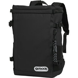 OUTDOOR PRODUCTS｜アウトドアプロダクツ ボックスデイパック カジュアルリュック 25L ブラック OD-11189-BK