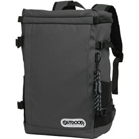 OUTDOOR PRODUCTS｜アウトドアプロダクツ ボックスデイパック カジュアルリュック 25L グレー OD-11189-GY