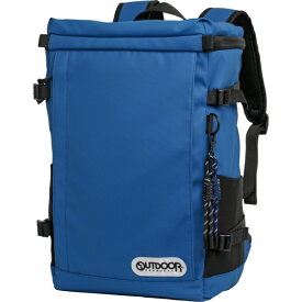 OUTDOOR PRODUCTS｜アウトドアプロダクツ ボックスデイパック カジュアルリュック 25L ブルー OD-11189-BL
